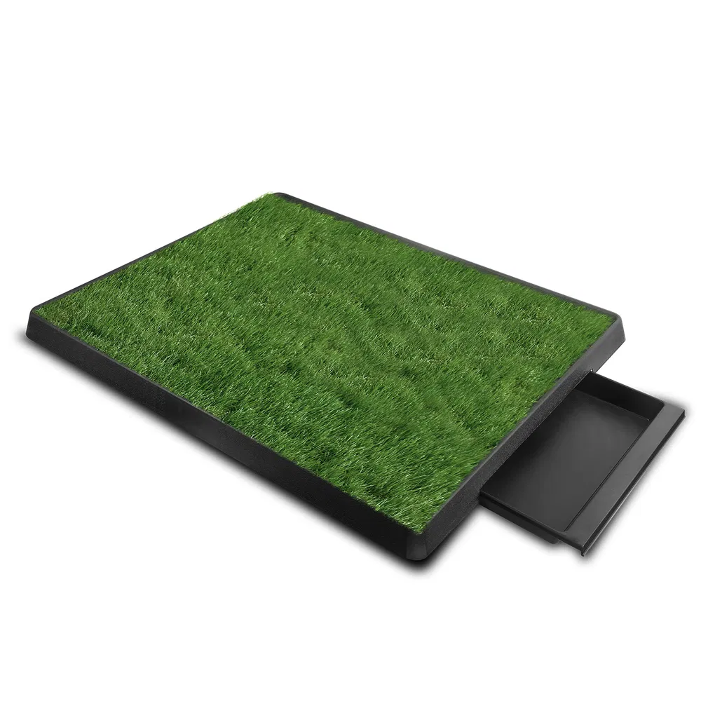 Dog Potty Training Artificial Grass Pad Pet Trainer Mat Puppy Loo Tray Turf