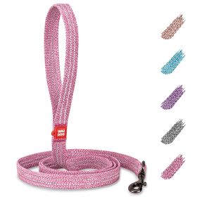 Recycled Cotton Dog Leash 10 Ft Eco Friendly Collar for All Dogs Reflective Strong Leashes