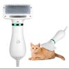 Pet hair comb Dog hair dryer 2 and 1 pet supplies Pet hair Dryer with Slicker Brush; pet grooming
