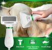 Pet hair comb Dog hair dryer 2 and 1 pet supplies Pet hair Dryer with Slicker Brush; pet grooming