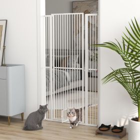 67" Extra Tall Pet Gate (Option: White-1785x495x90 mm)