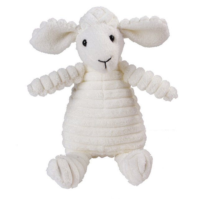 Vocal Animal Plush for Pet Dog Molar Teeth Cleaning Training (Option: Sheep)