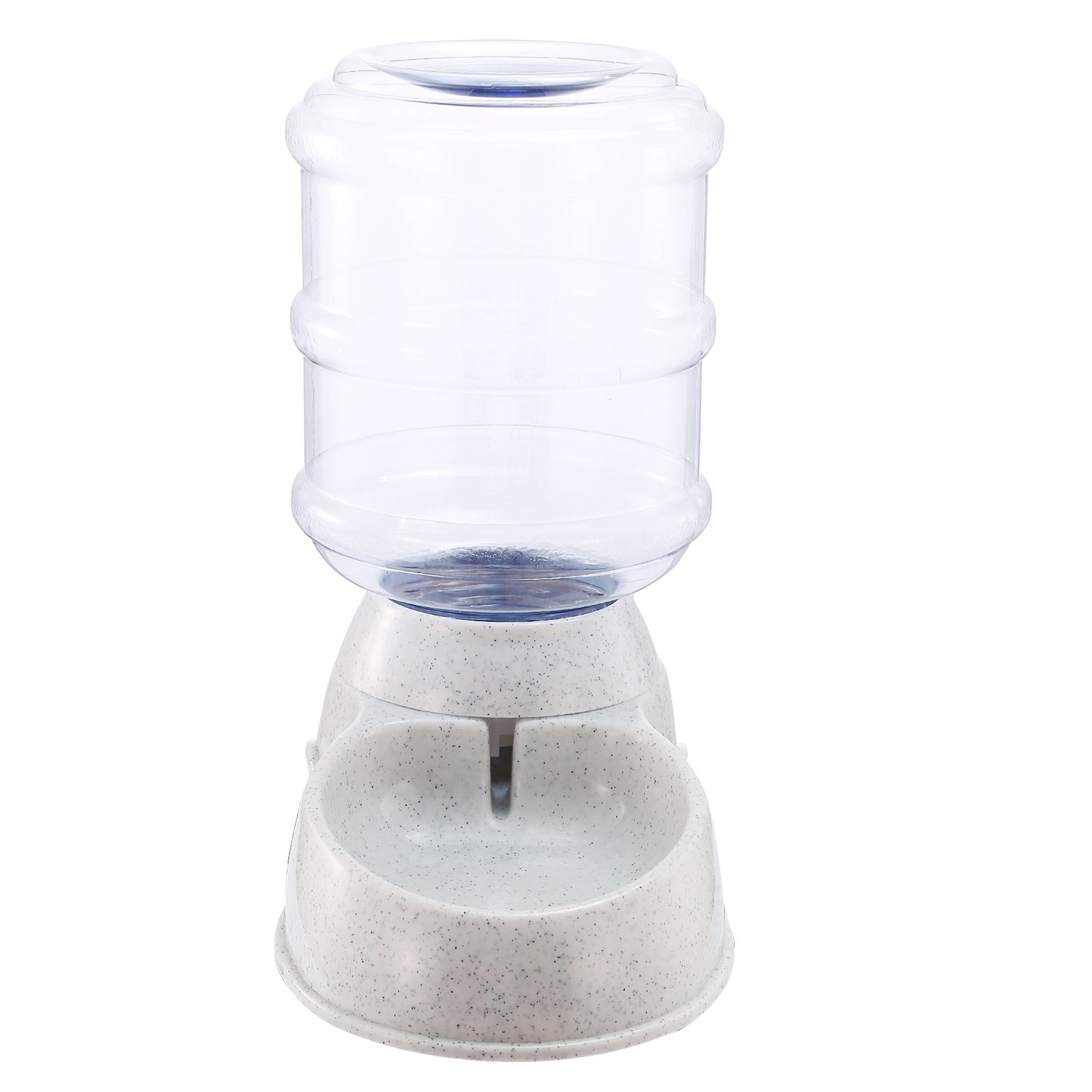 3.5L 1Gal Pet Water Dispenser Self-Dispensing Gravity Pets Water Feeder Automatic Pet Waterer Dog (Option: Beige)