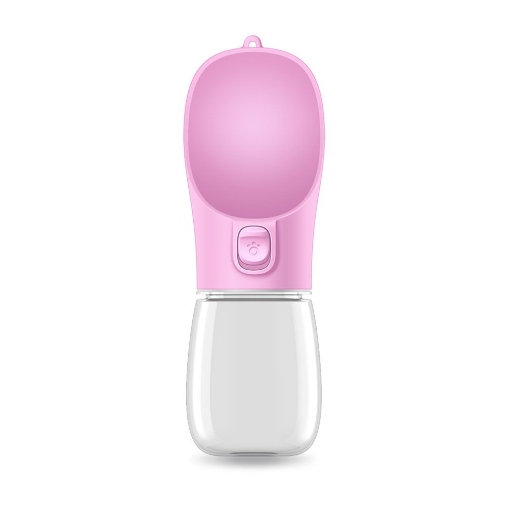Portable Drinking Cup For Pets (Option: Pink-350ML)