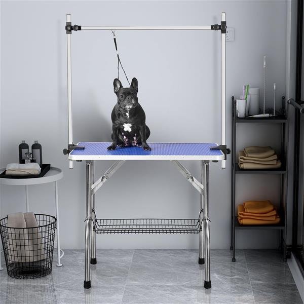 Large 46 Inch Dog And Cat Grooming Table (Option: Blue)