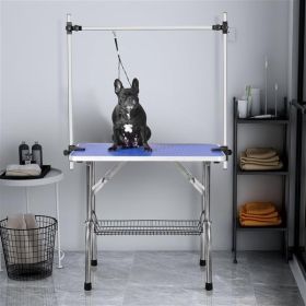 Large 46 Inch Dog And Cat Grooming Table (Option: Blue)