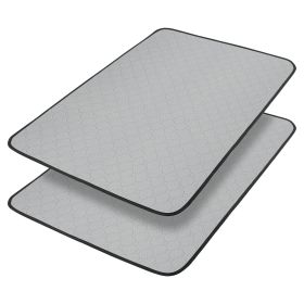Washable Dog Urine Pad, Waterproof Toilet Training Mat For Dogs, 89.5 X 59.2 Cm - 34.5 In X 23 In, Washable Urine Pad Non-Slip Diaper Pad, For Puppies (Option: Grey)