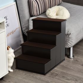 Pet Stairs (Option: Coffee-620x460x110 mm)