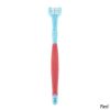 Three Sided Pet Toothbrush Three-Head Multi-angle Toothbrush Brush Bad Breath Teeth Care Tool