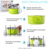 Removable Hanging Food Stainless Steel Water Bowl Cage Bowl for Small Dogs