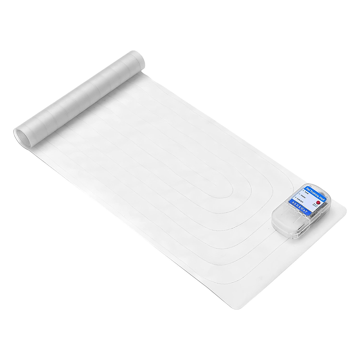 1Pc Electronic Pet Training Mat Indoor Safe Shock Training Pad For Dogs Pet Barrier 60 x 12in With 3 Training Modes (Option: Transparent)