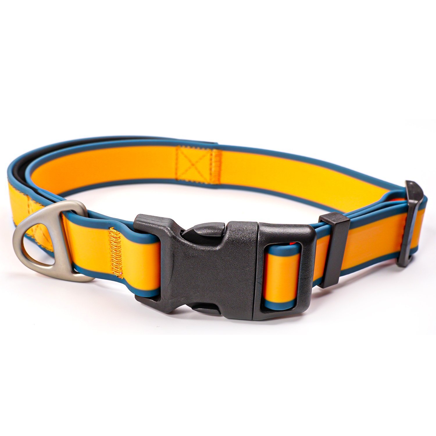 Fashionable New Tactical Collar Allows You To Better Control Your Beloved Dog (Option: Orange-70cm)
